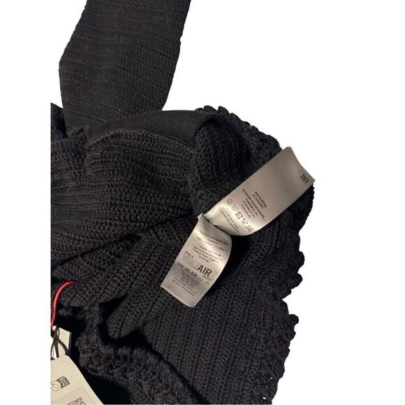 Zadig & Voltaire size large Marty black cotton knit cardigan sweater - NWT - Picture 4 of 12